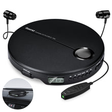 Load image into Gallery viewer, Portable CD Player Shockproof Compact HiFi Music Player Reproductor CD With Earphones lecteur CD Music Walkman CD Player Discman