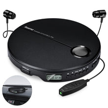 Load image into Gallery viewer, Portable CD Player Shockproof Compact HiFi Music Player Reproductor CD With Earphones lecteur CD Music Walkman CD Player Discman