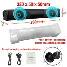 Load image into Gallery viewer, 2020 New Wireless Bluetooth Soundbar Stereo Speaker Home Theater TV Sound Bar Subwoofer Music Player