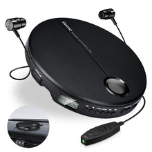 Load image into Gallery viewer, Portable CD Player with Earphones HiFi Music Compact Walkman Player Reproductor CD Anti-Shock Personal Car Music Disc Player