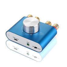 Load image into Gallery viewer, Nobsound Mini Bluetooth 5.0 HiFi TPA3116 Digital Amplifier Stereo Audio 2.0 Channel Sound Amplifiers 100W Power Amp