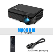 Load image into Gallery viewer, BYINTEK K18 Full HD 4K Projector(Optional Android 10.0 TV BOX),Mini LED 1920x1080P Projector for Smartphone 3D 4K Cinema
