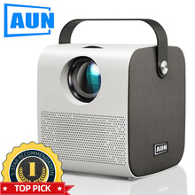 Load image into Gallery viewer, AUN MINI AKEY7 Young Projector, Native 1280*720P 2800 lumens, LED Proyector for Full HD 1080P, 3D Video Beamer Home Cinema.