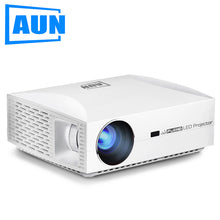 Load image into Gallery viewer, AUN LED Projector F30/UP,1920x1080P Resolution. Upgrade 6500 lumen, Full HD Projector for home cinema, HDMI 3D beamer, P