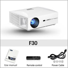 Load image into Gallery viewer, AUN LED Projector F30/UP,1920x1080P Resolution. Upgrade 6500 lumen, Full HD Projector for home cinema, HDMI 3D beamer, P