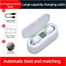 Load image into Gallery viewer, Mini Wireless Bluetooth 5.0 TWS Earphones IPX7 Waterproof 2000 mAh