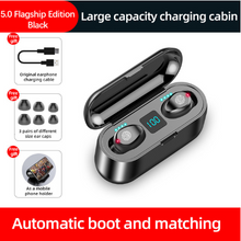 Load image into Gallery viewer, Mini Wireless Bluetooth 5.0 TWS Earphones IPX7 Waterproof 2000 mAh