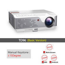 Load image into Gallery viewer, ThundeaL Full HD 1080P Projector TD96 Optional Android WiFi LED Proyector Native 1920 x 1080P 3D Home Theater Smart phone Beamer