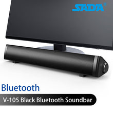 Load image into Gallery viewer, BS-36 Home Theater Surround Multi-function Bluetooth Soundbar Speaker with 4 Full Range Horns Support Foldable Split for TV/PC