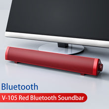 Load image into Gallery viewer, BS-36 Home Theater Surround Multi-function Bluetooth Soundbar Speaker with 4 Full Range Horns Support Foldable Split for TV/PC