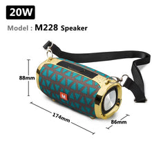 Load image into Gallery viewer, 50W 4000mAh Bluetooth Speaker Outdoor Wireless Column