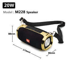 Load image into Gallery viewer, 50W 4000mAh Bluetooth Speaker Outdoor Wireless Column