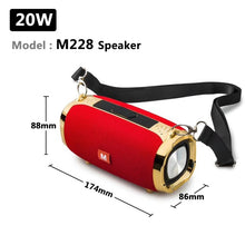 Load image into Gallery viewer, 50W 4000mAh Bluetooth Speaker Outdoor Wireless Column