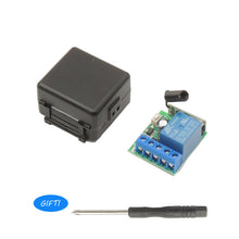 Load image into Gallery viewer, 433Mhz Universal Wireless Remote Switch Control DC 12V 1CH relay Receiver Module 5pieces RF Transmitter Lock Control Room Lights