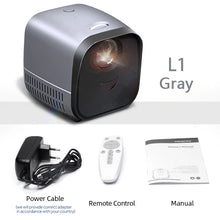Load image into Gallery viewer, Super MINI Portable Projector L1| USB LED Beamer Video Projector for 1080P Home Theater HDMI USB Media Player High-End Gifts