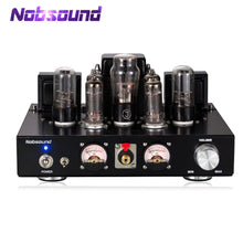 Load image into Gallery viewer, Nobsound Handmade HiFi 6P1 Vacuum Tube Integrated Amplifier Stereo Single-ended Class A Headphone Amp Black
