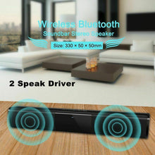 Load image into Gallery viewer, HobbyLane Wireless Soundbar With Bluetooth Wireless Bluetooth Sound Bar Speaker System TV Home Theater Soundbar Subwoofer d25
