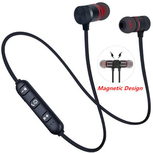 Earphone Sports Neckband Magnetic Wireless earphones Stereo