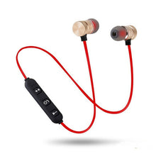 将图片加载到图库查看器，Earphone Sports Neckband Magnetic Wireless earphones Stereo
