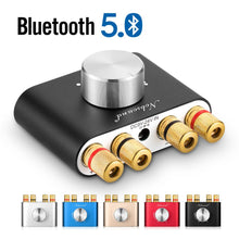 Laden Sie das Bild in den Galerie-Viewer, Nobsound Mini Bluetooth 5.0 HiFi TPA3116 Digital Amplifier Stereo Audio 2.0 Channel Sound Amplifiers 100W Power Amp
