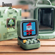 Laden Sie das Bild in den Galerie-Viewer, Divoom Ditoo Retro Pixel art Bluetooth Portable Speaker
