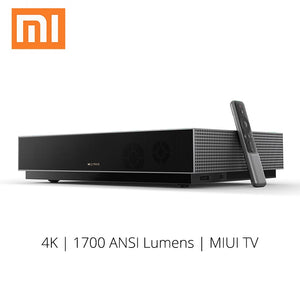 Xiaomi fengmi 4K Cinema Laser Projector 3840×2160 DLP 1700 ANSI Lumens 2GB+64GB Android Wifi Bluetooth HDR10 Home Theater Beamer