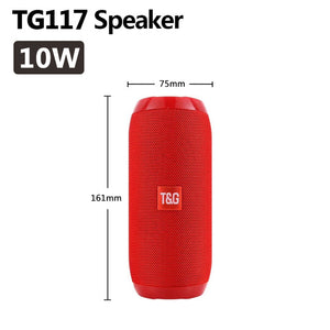 40W TG118 Bluetooth speaker outdoor wireless Column Subwoofer Music Center