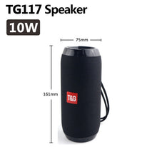 Load image into Gallery viewer, 40W TG118 Bluetooth speaker outdoor wireless Column Subwoofer Music Center
