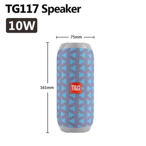 40W TG118 Bluetooth speaker outdoor wireless Column Subwoofer Music Center