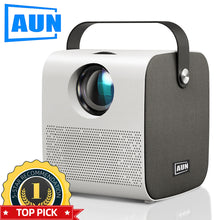 Load image into Gallery viewer, AUN MINI AKEY7 Young Projector, Native 1280*720P 2800 lumens, LED Proyector for Full HD 1080P, 3D Video Beamer Home Cinema.
