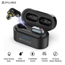 Load image into Gallery viewer, Original SYLLABLE S101 bluetooth V5.0 bass earphones wireless headset noise
