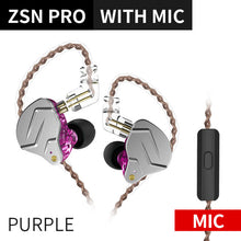 Load image into Gallery viewer, NEW KZ ZSN PRO 1BA+1DD KZ Hybrid Earphone headset HIFI Earbuds
