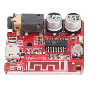 5V MP3 Bluetooth Decoder Board Lossless Car Speaker Audio Amplifier Board Modified Bluetooth 4.1 Circuit Stereo Receiver Module