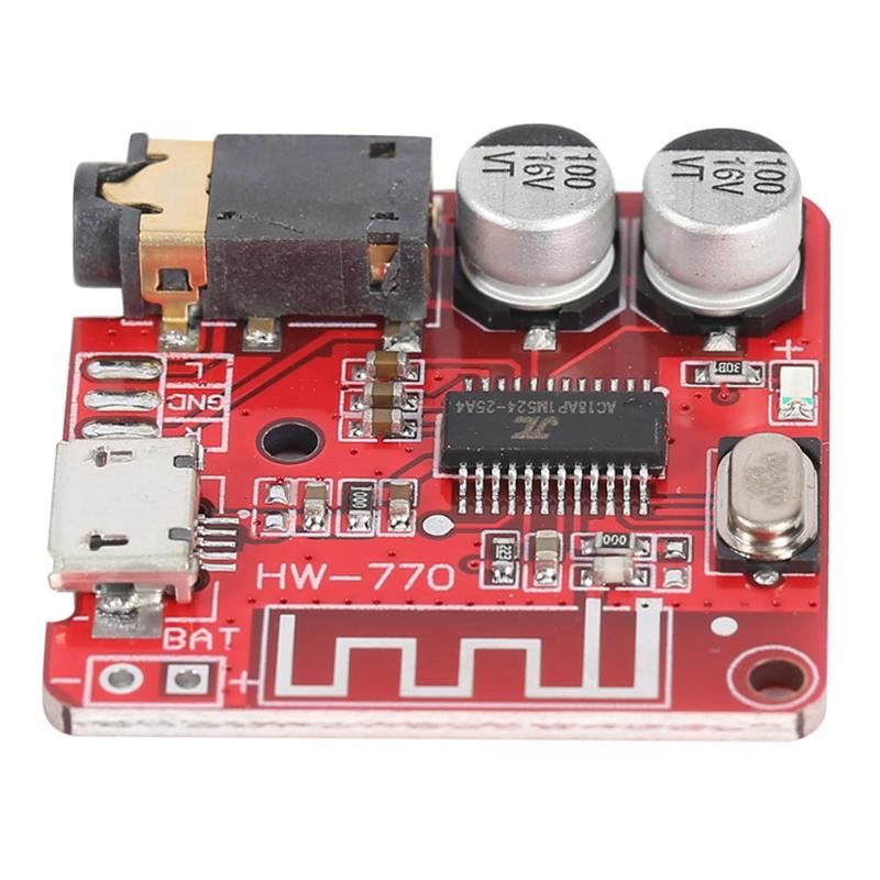 5V MP3 Bluetooth Decoder Board Lossless Car Speaker Audio Amplifier Board Modified Bluetooth 4.1 Circuit Stereo Receiver Module