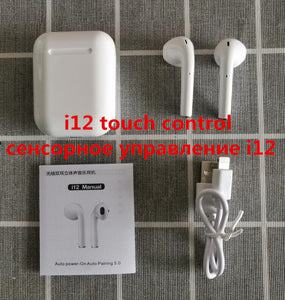 i12 TWS Bluetooth Earphone i9s Mini Headphone Wireless
