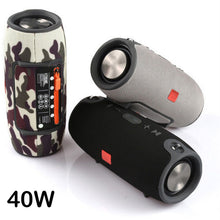 将图片加载到图库查看器，High Power 40W Bluetooth Speaker Waterproof Portable Column
