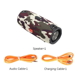 High Power 40W Bluetooth Speaker Waterproof Portable Column