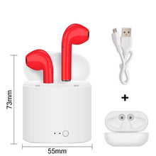 Load image into Gallery viewer, i7s TWS Wireless Earphones Bluetooth headphones sport Earbuds Headset
