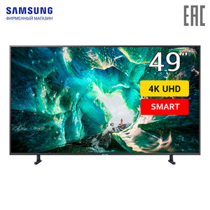 Smart TV Samsung UE49RU8000UXRU smart TV 4k home video equipment digital dvb dvb-t dvb-t2 49 Inches
