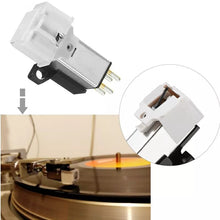 गैलरी व्यूवर में इमेज लोड करें, Magnetic Cartridge Stylus With LP Vinyl Record Needle For Phonograph Turntable Gramophone Record Stylus Needle Accessories

