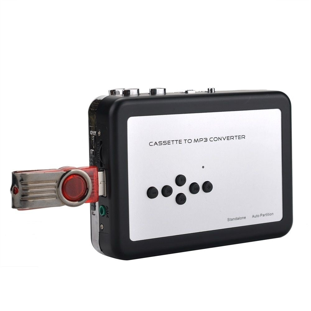 Ezcap231 Cassette Tape to MP3 Converter USB Cassette Capture Walkman Tape Player Convert Tapes to USB Flash Drive No need PC