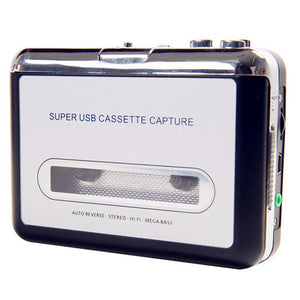 walkman USB Tape Cassette Player Tape Converter to MP3 Capture Audio Music Player Exquisitely Designed  cassette player