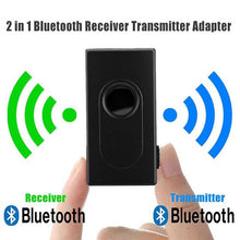 Load image into Gallery viewer, 2 in 1 Bluetooth V 4.2 Transmitter Receiver Wireless A2DP 3.5mm Stereo Audio Music Adapter with aptX &amp; aptX Low Latency

