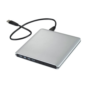 Usb3.0 Blu-Ray Burner Ultra-Thin Aluminum Alloy Drive Portable Support for Reading and Writing Discs Computer Universal