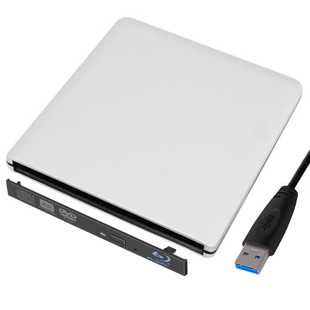 9.0/9.5mm USB 3.0 External Blu-ray Optical Drives Enclosure SATA External DVD Case Support 3.0 Gbps For laptop Notebook