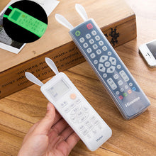 将图片加载到图库查看器，Fluorescence Waterproof Silicone Rabbit Remote Control Protective Case for Home Air Conditioning TV Set Dust Proof Accessories D
