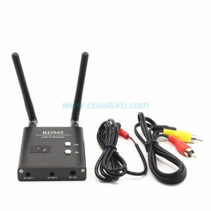 UUUSTORE FPV 5.8 GHz 48CH RD945 Diversity Receiver With A/V and Power Cables